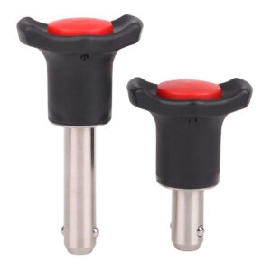 quick release pin push button