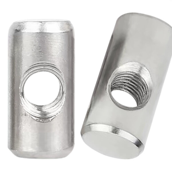 304 Stainless Steel Furniture Cross Dowel Slotted Nuts