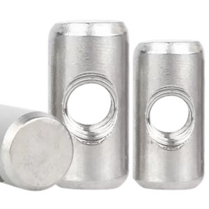 Cross Dowel Slotted Nuts